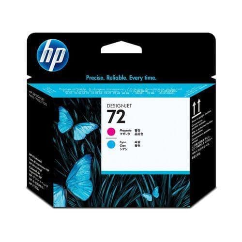 HP DesignJet T790 Magenta & Cyan Printhead | C9383A | HP No. 72