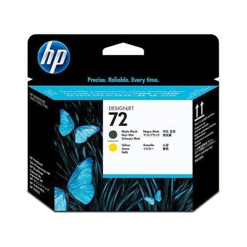 HP DesignJet T795 Matte Black & Yellow Printhead | C9384A | HP No. 72