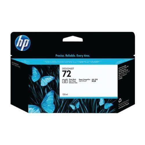 HP DesignJet T795 Photo Black Ink Cartridge | HP No.72 | 130ml | C9370A