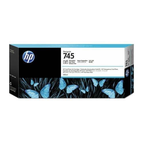 HP DesignJet Z2600 Matte Black Ink Cartridge | HP No.745 | 300ml | F9K05A