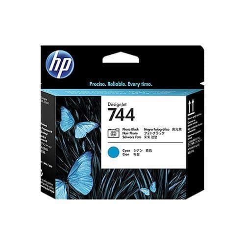 HP DesignJet Z2600 Photo Black & Cyan Printhead | F9J86A | HP No. 744