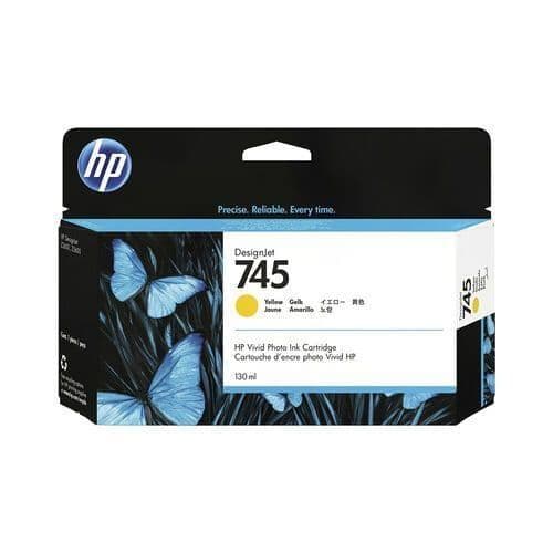 HP DesignJet Z2600 Yellow Ink Cartridge | HP No.745 | 130ml | F9J96A