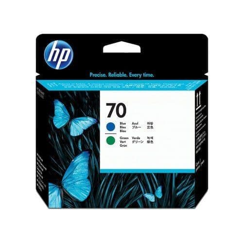 HP DesignJet Z3200 Blue & Green Printhead | C9408A | HP No. 70