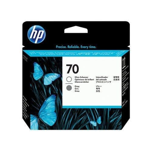 HP DesignJet Z3200 Gloss Enhancer & Grey Printhead | C9410A | HP No. 70
