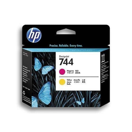 HP DesignJet Z5600 Magenta & Yellow Printhead | F9J87A | HP No. 744