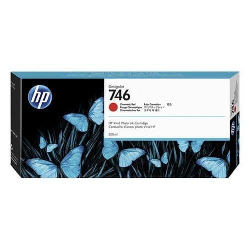 HP DesignJet Z6 Red Ink Cartridge | HP No.746 | 300ml | P2V81A