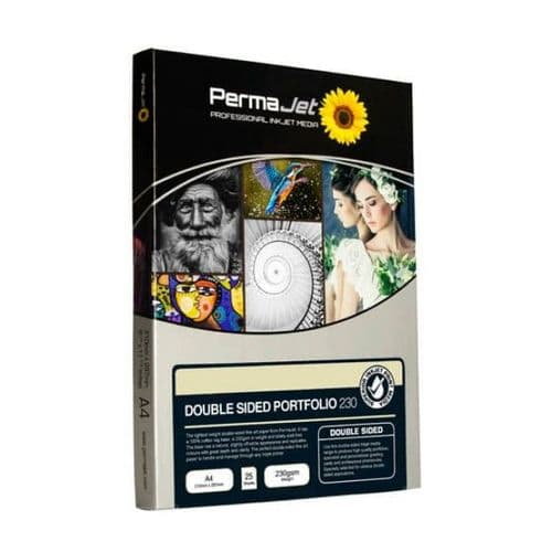 Permajet Double-Sided Portfolio 230 Inkjet Paper