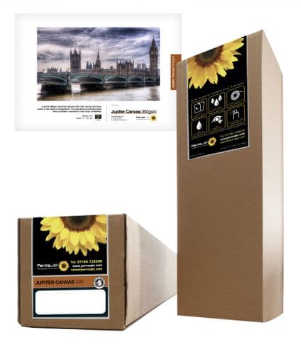 Permajet Jupiter Canvas - Matt Canvas 350gsm - Polycotton *** OBA FREE ***