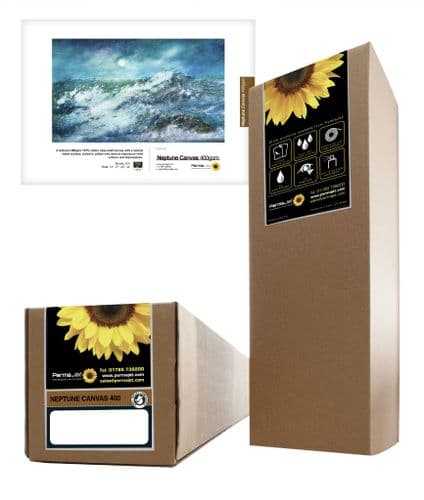Permajet Neptune Canvas - Matt Canvas 400gsm - 100% Cotton