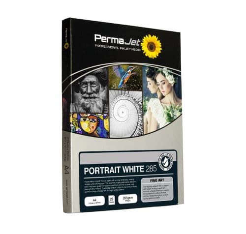 Permajet Portrait White 285 Inkjet Fine Art Paper