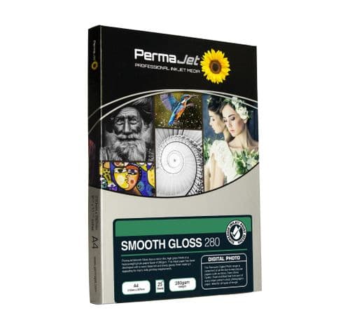 Permajet Smooth Gloss 280 Inkjet Photo Paper