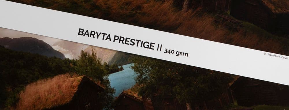 Canson Infinity Baryta Prestige II paper Canson Infinity Baryta Prestige II paper