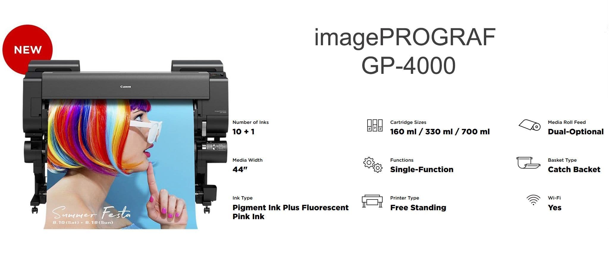 CANON IMAGEPROGRAF GP-4000 PRINTER CANON IMAGEPROGRAF GP-4000 PRINTER