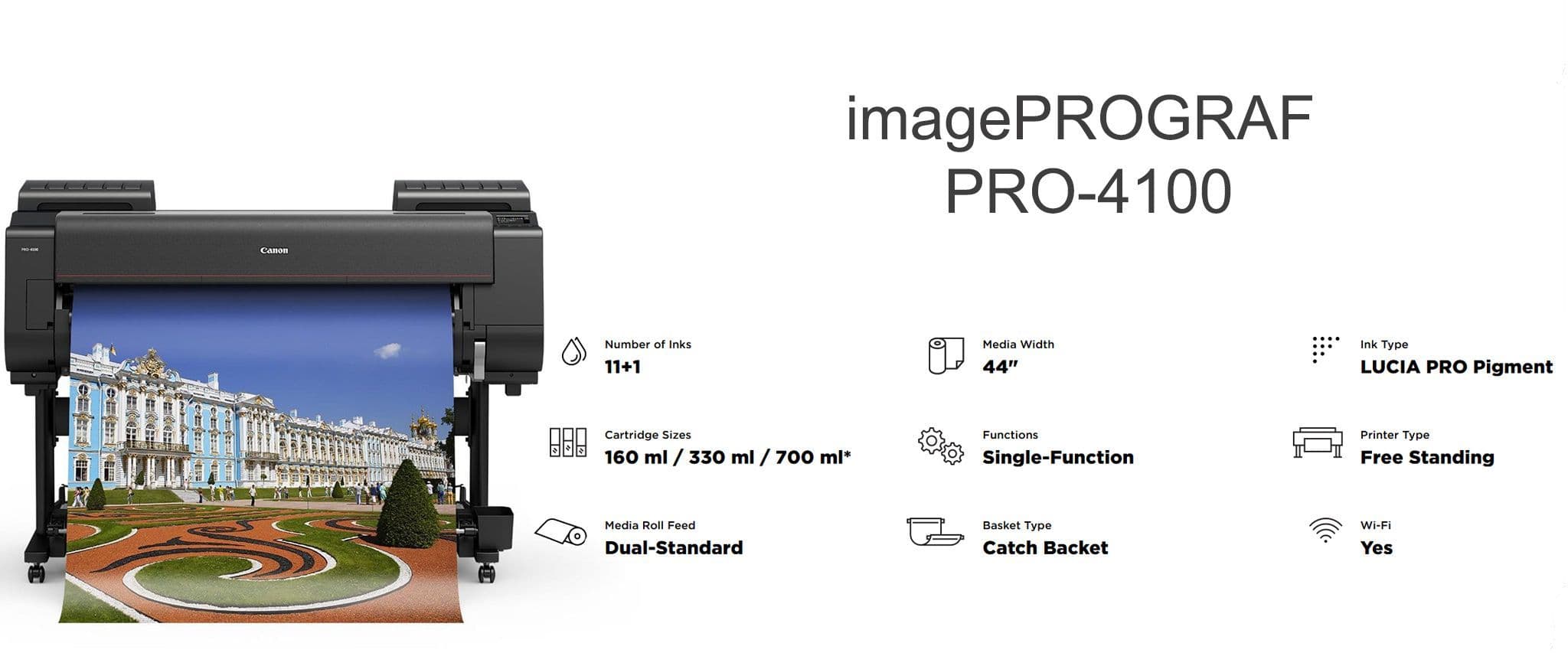 Pro 4100 Printer Canon PRO-4100 A0 Photo Printer - Photography Printer