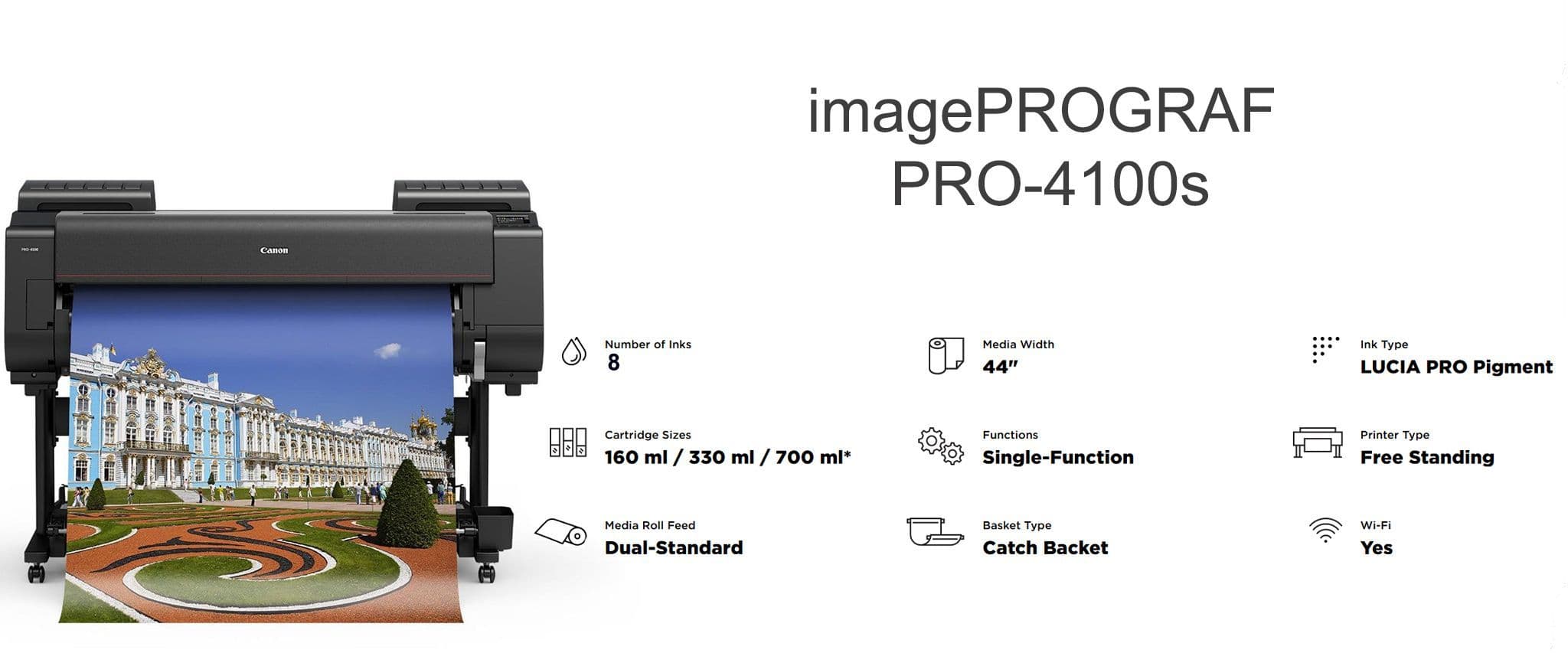 canon imageprograf pro-4100s poster and signage printer canon imageprograf pro-4100s poster and signage printer
