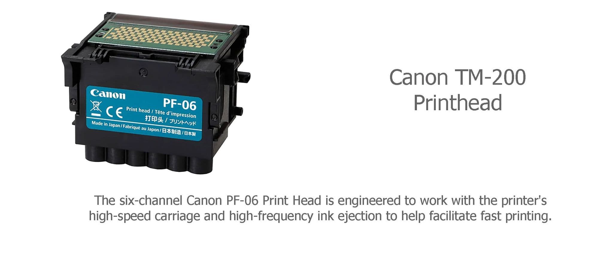 CANON TM-200 PRINTHEAD PF-06 CANON TM-200 PRINTHEAD PF-06