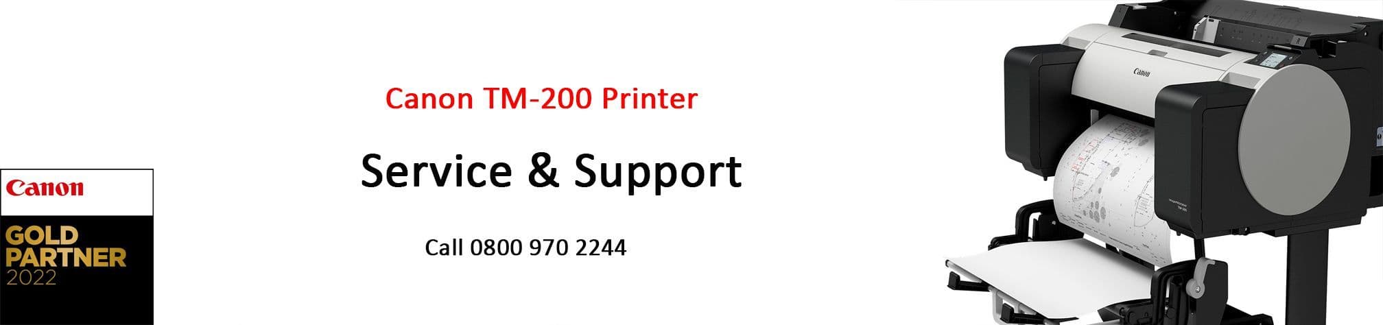 canon tm-200 printer service repairs & support