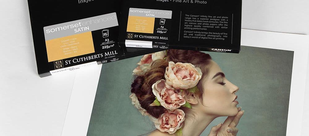 Canson Somerset Enhanced Satin White