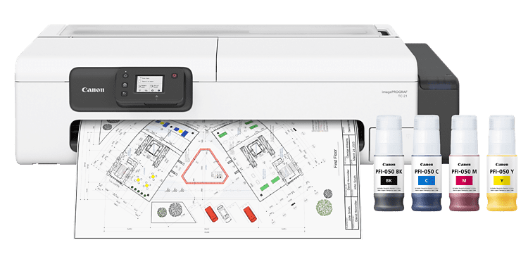 canon imageprograf tc-21 a1 24" printer