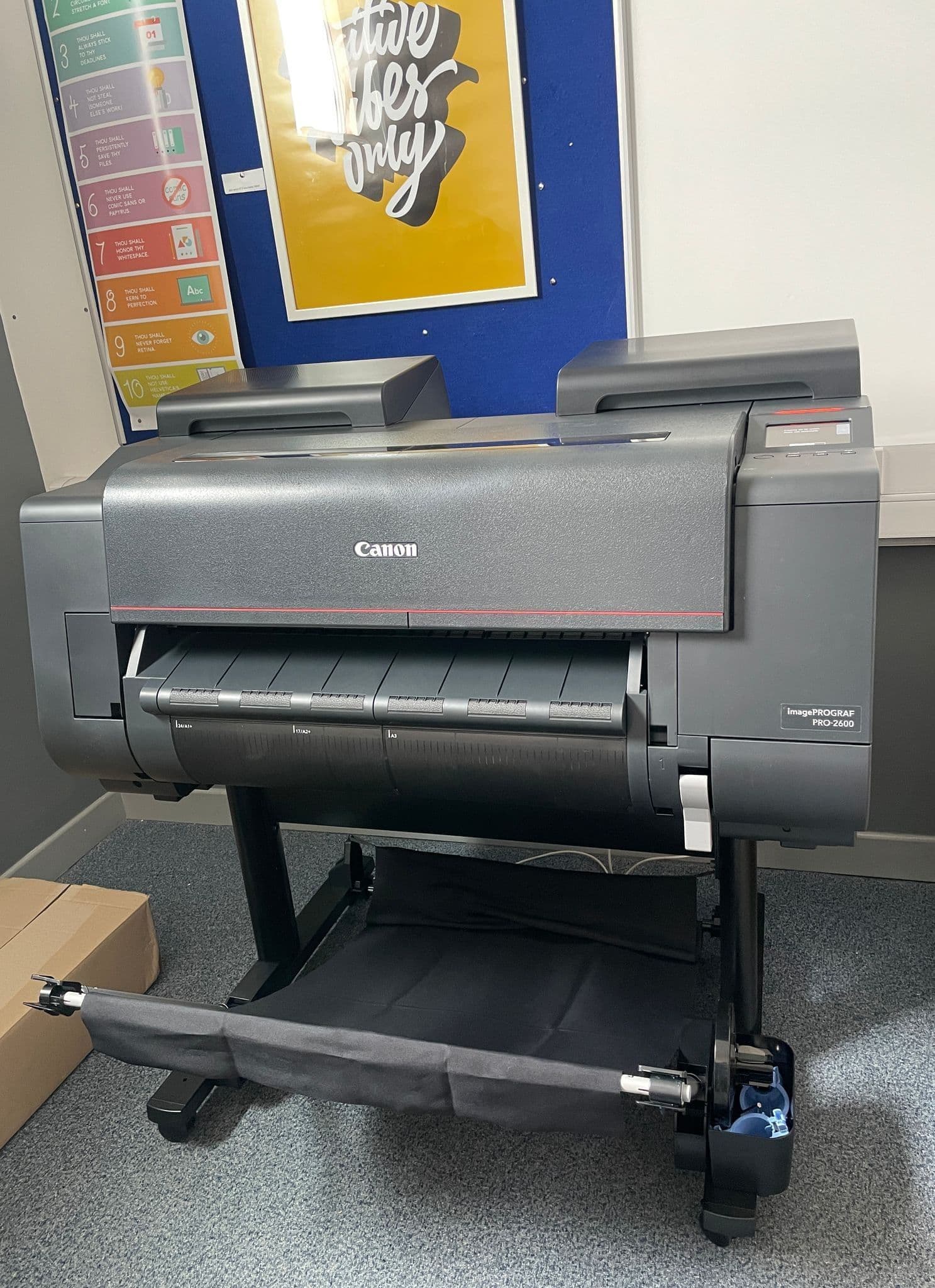 Canon PRO-2600 large format printer for photographers and artists