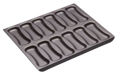 MasterClass Non-Stick 12 Hole Eclair Baking Pan
