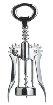 BarCraft Double Handled Chrome Wing Corkscrew