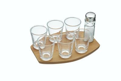 BarCraft Eight Piece Tequila Shot Gift Set