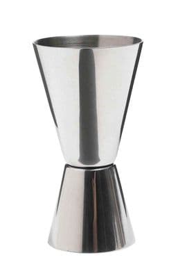 BarCraft Stainless Steel Dual Spirit Measure Cup