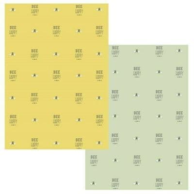 Bee Happy Tea Towel Set of Two