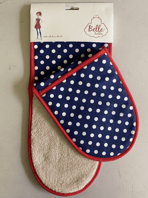 Betty Double Oven Gloves by Belle Textiles