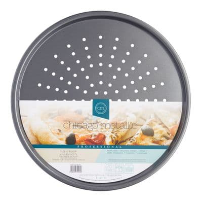 Chicago Metallic Non-Stick Perforated Pizza Crisper
