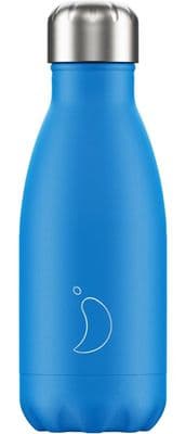 Chilly's Bottle 260ml Neon Blue
