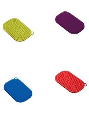 Colourworks Brights Silicone Anti-Bacterial Kitchen Scourer