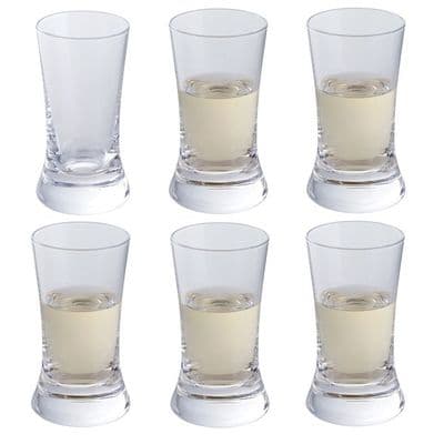 Dartington Crystal Wine & Bar Shot Glasses, Set of 6
