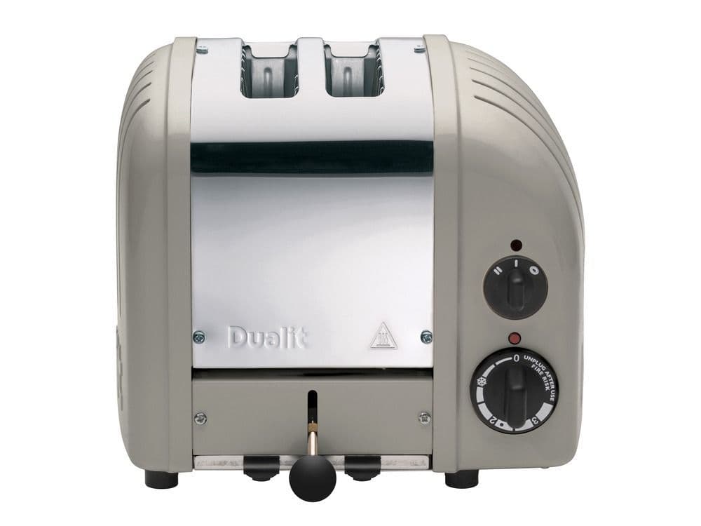 Dualit 2 Slot Classic Toaster Shadow Grey