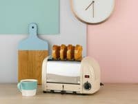 Dualit 4 Slice Classic Toaster Utility Cream