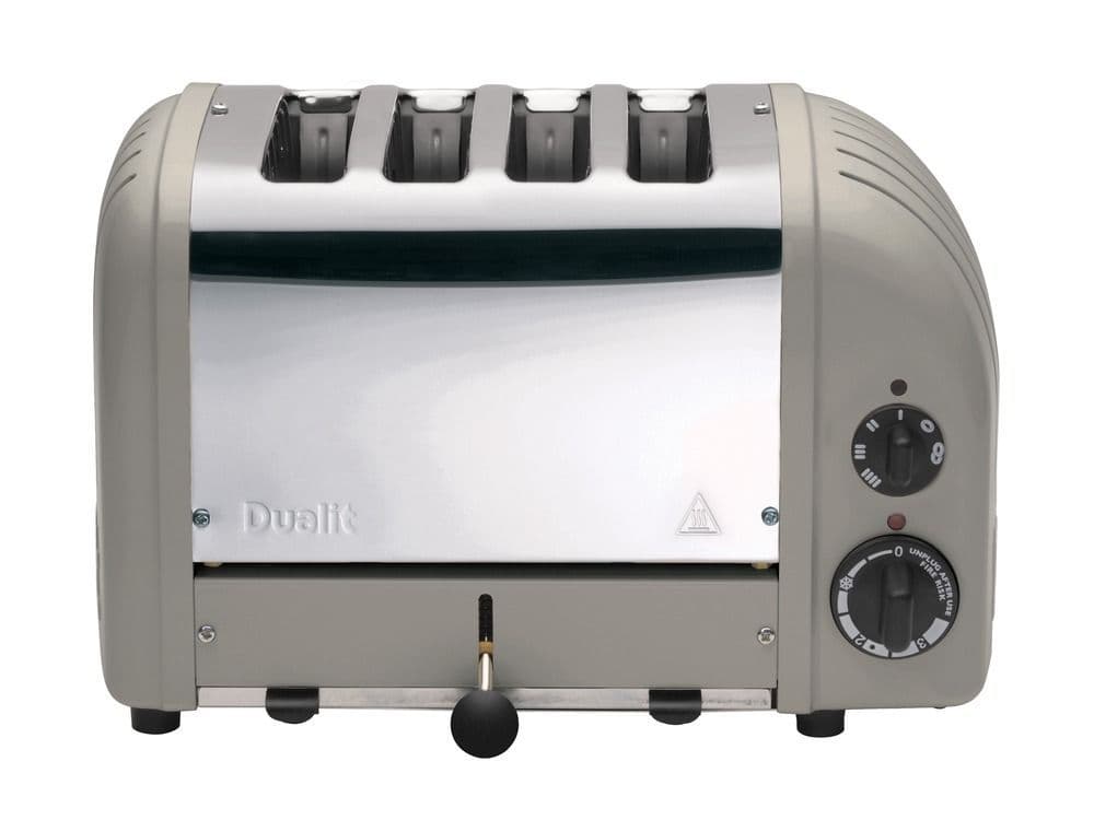Dualit 4 Slot Classic Toaster Shadow Grey