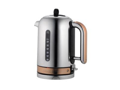 Dualit Classic Cordless Jug Kettle Black / Copper 1.7L