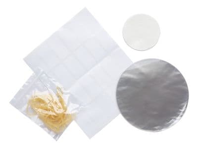 Home Made Pack of 24 Jam Jar Cover Kit 1lb by KitchenCraft