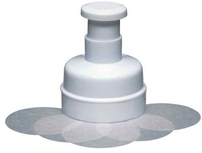 Kitchen Craft Hamburger Maker / Burger Press With 100 Wax Discs