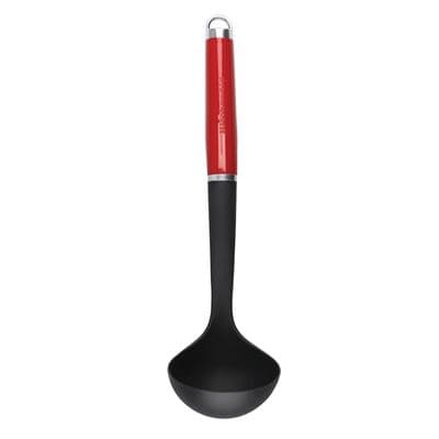 KitchenAid Non-Stick Ladle, Empire Red, 30 cm