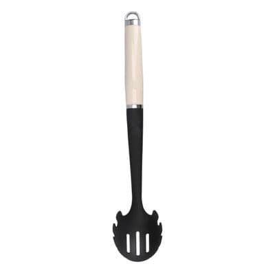 KitchenAid Non-Stick Spaghetti Spoon, Almond Cream, 34.5 cm