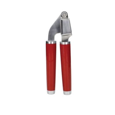 KitchenAid Stainless Steel Garlic Press, Empire Red