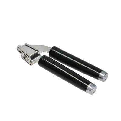 KitchenAid Stainless Steel Garlic Press, Onyx Black