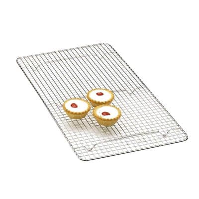 KitchenCraft Chrome Plated Oblong 46cm x 26cm Cake Cooling Tray