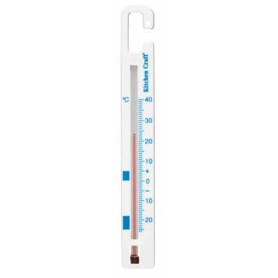 KitchenCraft Plastic Fridge and Freezer Thermometer