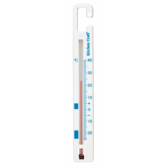 KitchenCraft Plastic Fridge and Freezer Thermometer