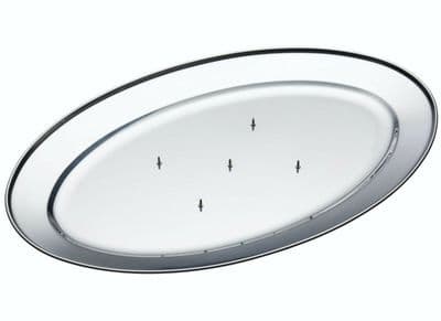 KitchenCraft Stainless Steel Spiked Carving Dish 41cm x 30cm