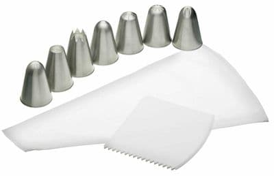 KitchenCraft Sweetly Does It 9 Piece Icing Set