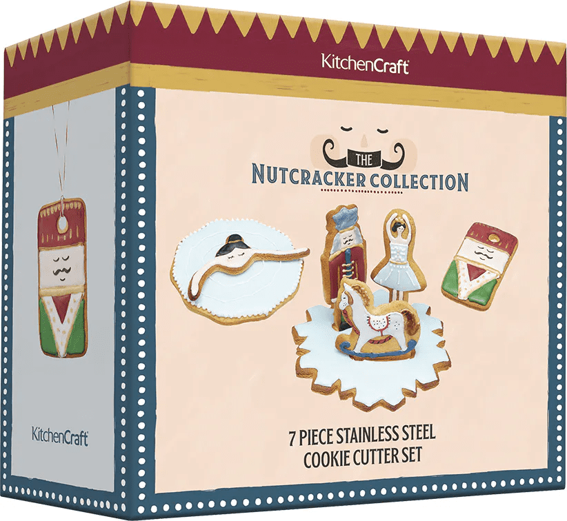 KitchenCraft The Nutcracker Collection Cookie Cutter Set